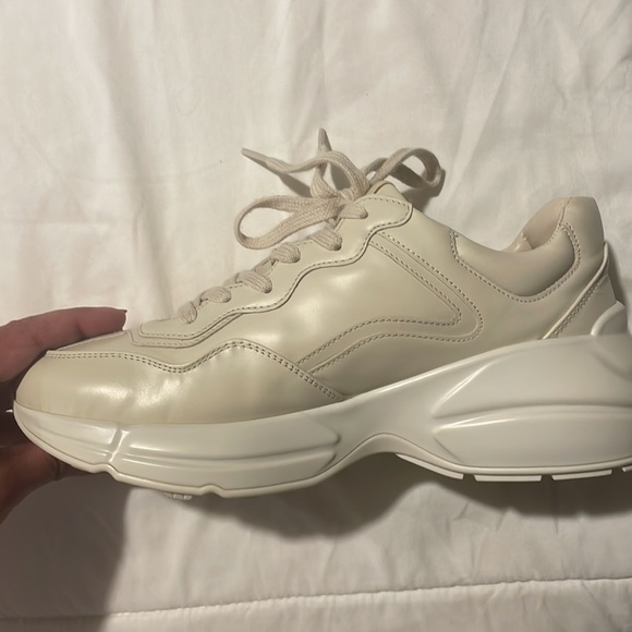 Women’s Authentic Gucci Apollo IVOIRE sneakers size 39 - Picture 8 of 16